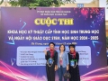 Tham gia khai mạc hội thi KHKT cấp Tỉnh năm 2024 với 1 dự án: 🍀☘️+ Dự án: HS Trường TH&THCS Bằng Hành gìn giữ và phát huy giá trị di sản LS Tiểu Khu Trọng Con -Cái nôi Cách Mạng .🍀🍀